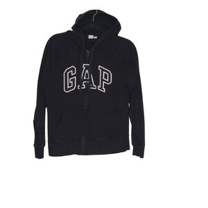 Women's GAP Black Full-Zip Hoodie Size small